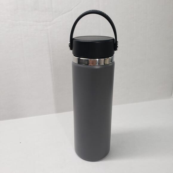 Hydro Flask 20oz With Wide Flex Cap Gray Stainless Steel Insulated Reusable - Picture 2 of 11
